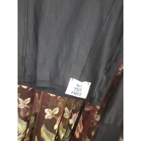 Free People We The Free Black Turtleneck XS Heirloom Collection - Picture 3 of 12